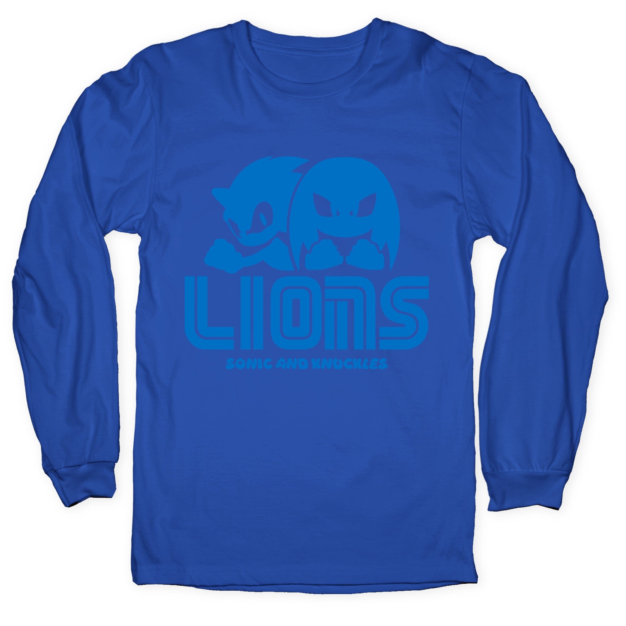 Sonic and Knuckles Lions Longsleeve Tee